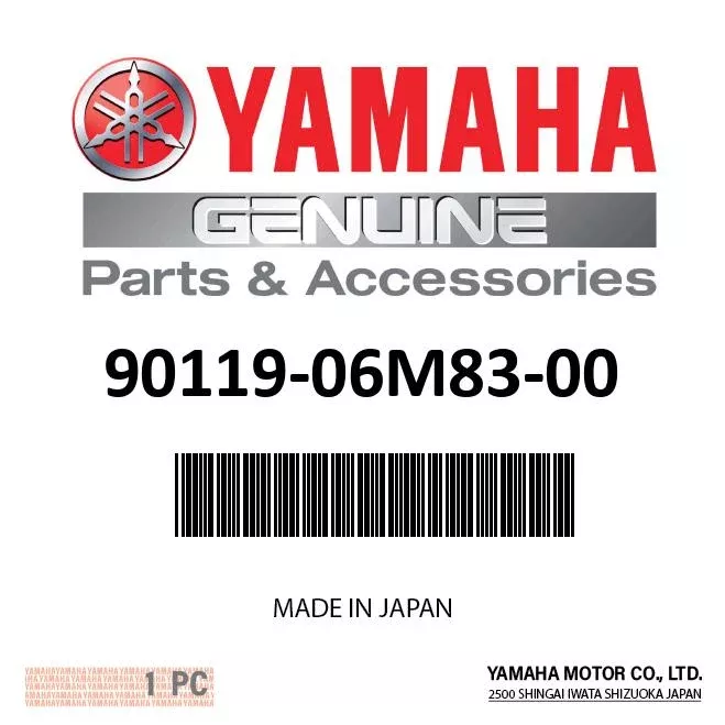 yamaha-bolt-with-washer-90119-06m83-00 Yamaha - Bolt, with washer - 90119-06M83-00