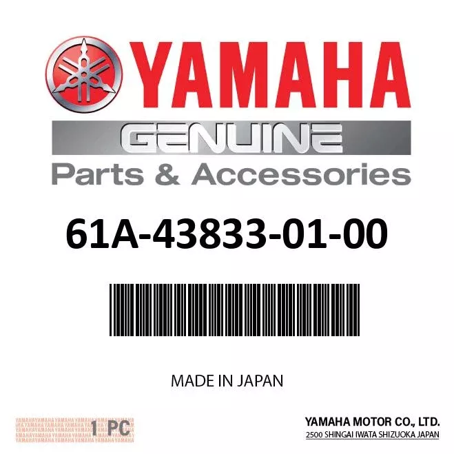 Yamaha - Pipe - 61A-43833-01-00