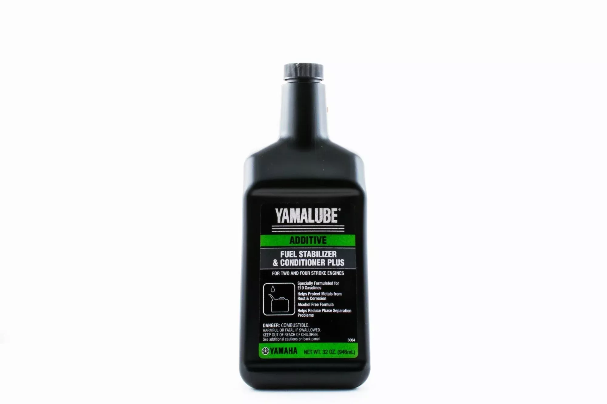 Yamaha - Yamalube Fuel Stabilizer and Conditioner Plus - 32 oz. Bottle