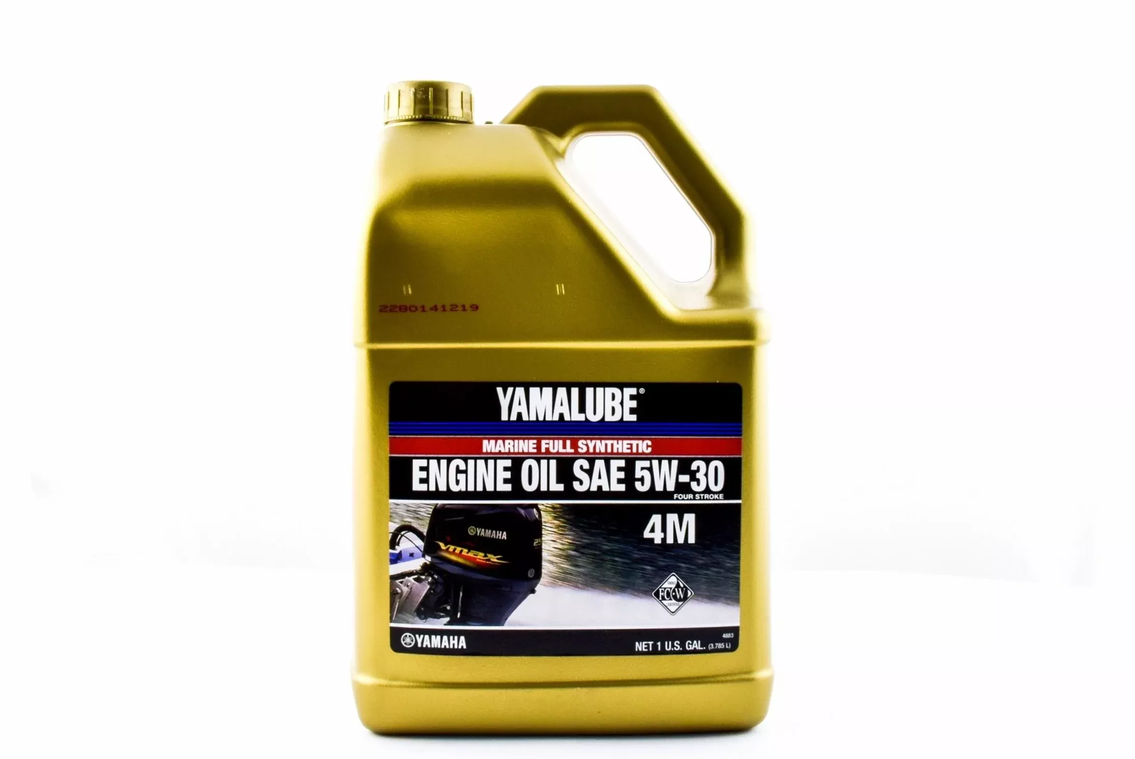 yamalube-5w30-full-synthetic-4m-fc-w-outboard-marine-engine-oil-gallon Yamalube 5W30 Full Synthetic 4M FC-W Outboard Marine Engine Oil Gallon