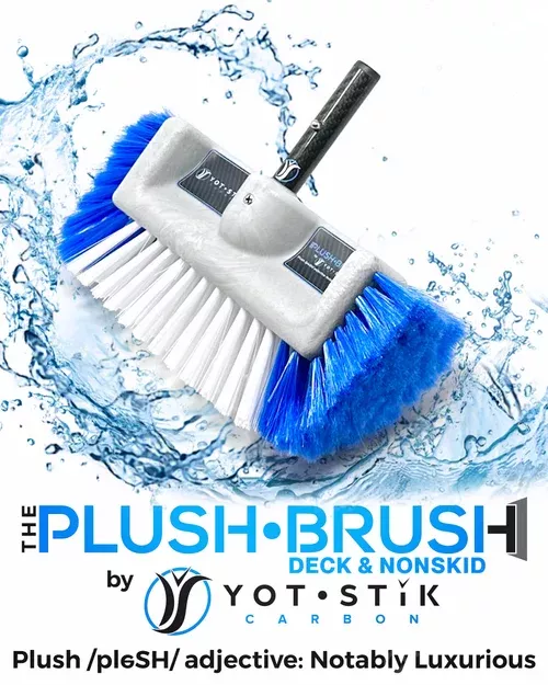 Yotstik Plush Brush Deck and Nonskid Brush